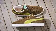 画像をギャラリービューアに読み込む, Puma SUEDE CLASSIC XXI DEEP OLIVE/TART APPLE/PUMA WHITE