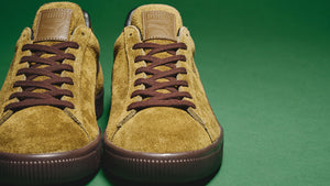 Puma SUEDE VTG MIJ WRS "Made in JAPAN" DEEP OLIVE/CHOCOLATE BROWN 8