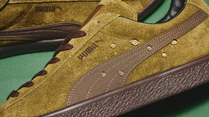 Puma SUEDE VTG MIJ WRS "Made in JAPAN" DEEP OLIVE/CHOCOLATE BROWN 9