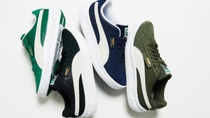 Puma CALIFORNIA LWT DARK GREEN MOSS/PUMA WHITE 7