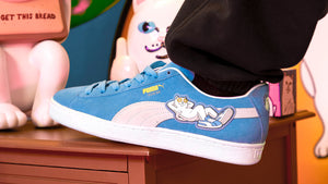 Puma SUEDE "RIPNDIP" PUMA BLACK/EUCALYPTUS 8